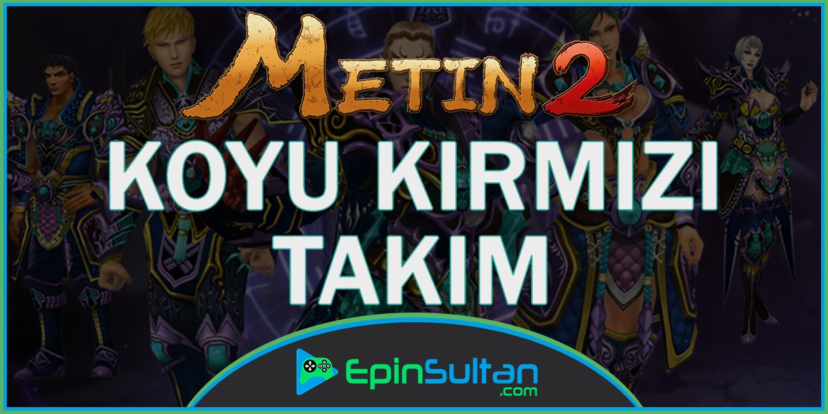 Metin2 Koyu Kırmızı Takım