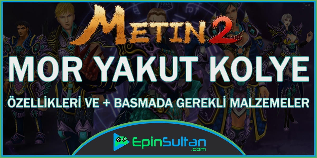 Metin2 Mor Yakut Kolye