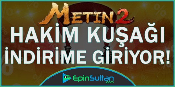 Metin2 Hakim Kuşağı İndirime Giriyor | EpinSultan