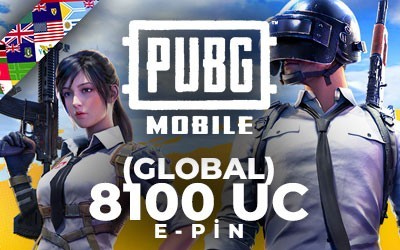 8100 PUBG Mobile UC - Global Epin