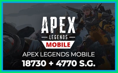 Apex Legends Mobile 18730 + 4770 Syndicate Gold