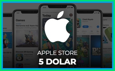 Apple Store 5 USD iOS