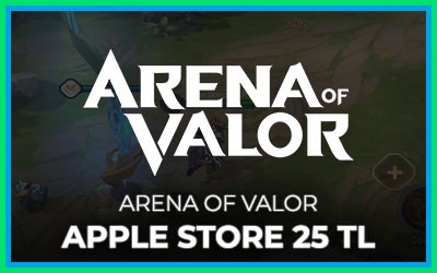 Arena Of Valor Kupon Apple Store 25 TL