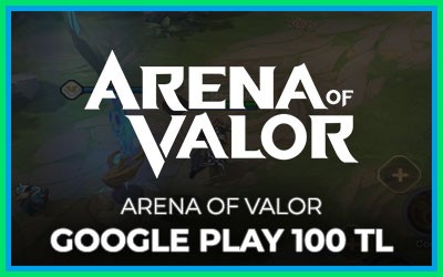 Arena Of Valor Kupon Google Play 100 TL