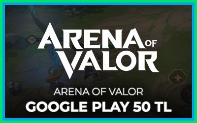 Arena Of Valor Kupon Google Play 50 TL