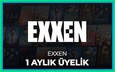 Exxen 1 Aylık Üyelik