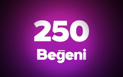 Instagram 250 Beğeni
