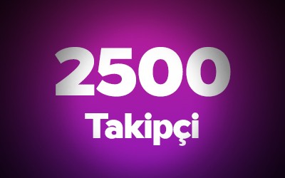 Instagram 2500 Takipçi