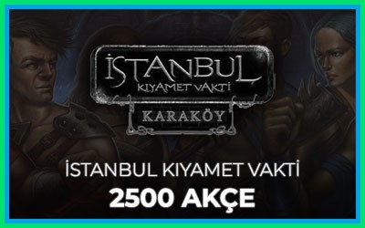 İstanbul Kıyamet Vakti IKV 2500 Akçe