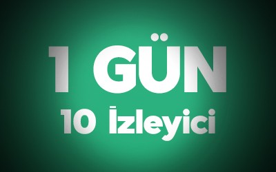 Kick 1 Gün 10 Adet Canlı Yayın İzleyici