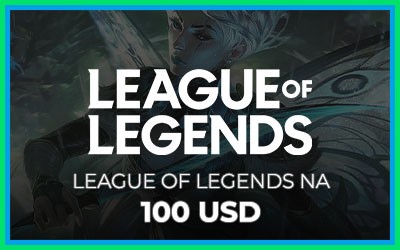League of Legends 100 USD Riot Acces NA