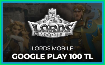 Lords Mobile Elmas 100 TL Google Play