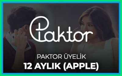 Paktor 12 Aylık Üyelik Apple