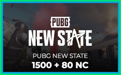 PUBG New State 1500NC + 80 Bonus