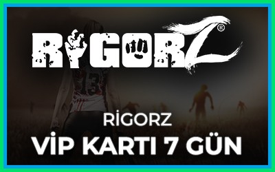 RigorZ VRigorZ VIP Card 7 DaysIP Kartı 7 Gün