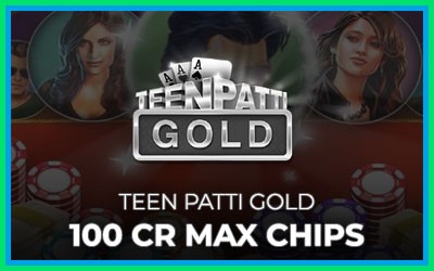 Teen Patti Gold - 100 Cr Max Chips (INT)