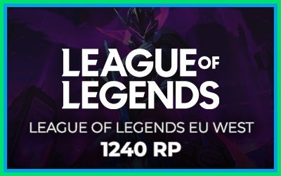 1240 RP Eu West Riot Points - 10 Euro