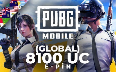 8100 PUBG Mobile UC - Global Epin