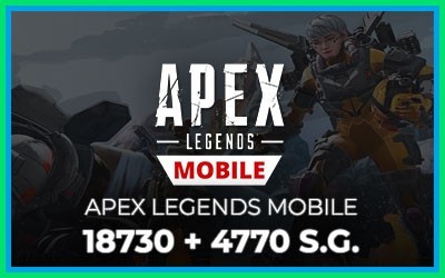 Apex Legends Mobile 18730 + 4770 Syndicate Gold