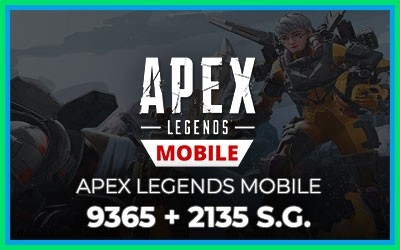 Apex Legends Mobile 9365 + 2135 Syndicate Gold