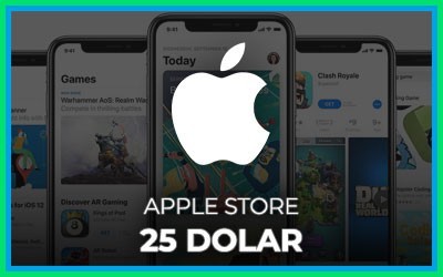 Apple Store 25 USD iOS