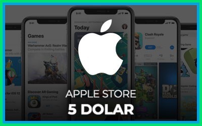 Apple Store 5 USD iOS