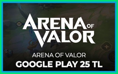 Arena Of Valor Coupon Google Play 25 TL