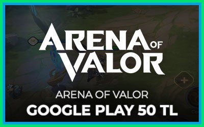 Arena Of Valor Coupon Google Play 50 TL