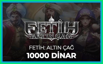 Fetih Altın Çağ 10000 Dinar
