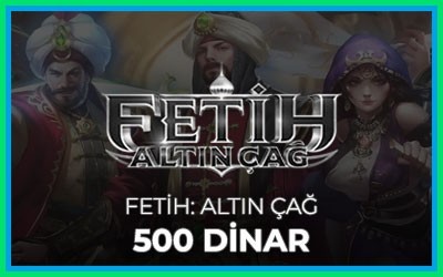 Fetih Altın Çağ 500 Dinar
