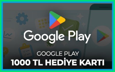 Google Play 1000 TL Hediye Kartı