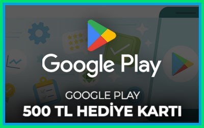 Google Play 500 TL Hediye Kartı