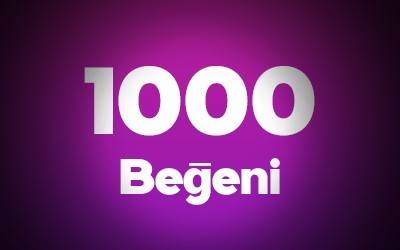 Instagram 1.000 Beğeni