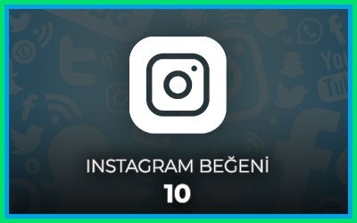 İnstagram 10 Beğeni