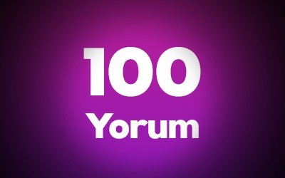 Instagram 100 Yorum