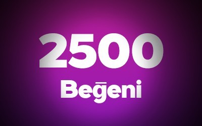 Instagram 2.500 Beğeni