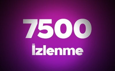 Instagram 7.500 İzlenme