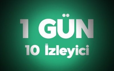 Kick 1 Gün 10 Adet Canlı Yayın İzleyici