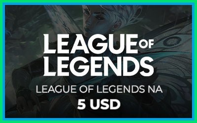 League of Legends 5 USD Riot Acces NA