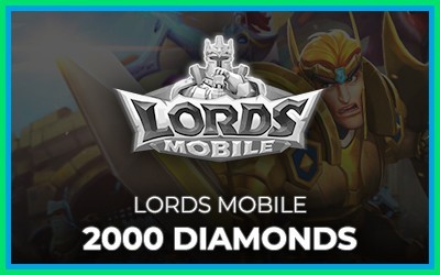 Lords Mobile 2000 Diamonds