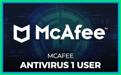 McAfee Antivirus 1 User