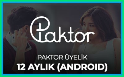 Paktor 12 Aylık Üyelik Android