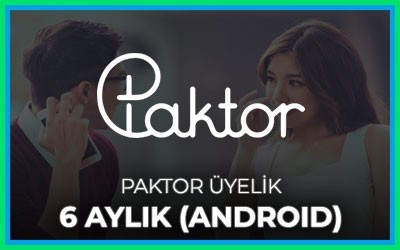 Paktor 6 Aylık Üyelik Android