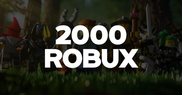 Roblox 2000 Robux