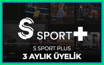 S Sport Plus 3 Aylık Üyelik