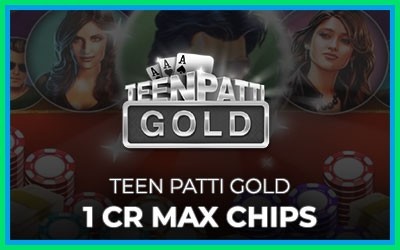 Teen Patti Gold - 1Cr Max Chips (INT)