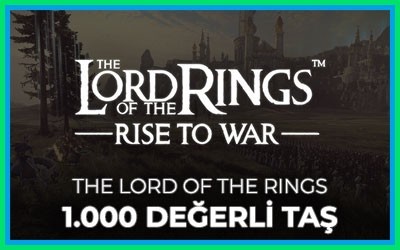 The Lord of the Rings: Rise to War 1000 Değerli Taş
