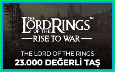 The Lord of the Rings: Rise to War 23000 Değerli Taş
