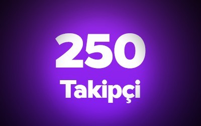 Twitch 250 Takipçi