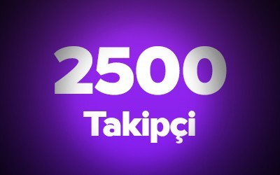 Twitch 2500 Takipçi